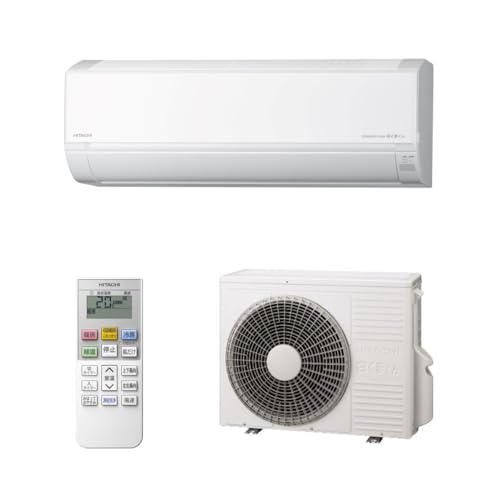 日立 清潔 エアコン 14畳 4.0kW RAS-D40R2(W)/SET 白くまくん 室内外機凍結洗浄Light カビバスター コンパクトモデル 室内機室外機セット 2梱包